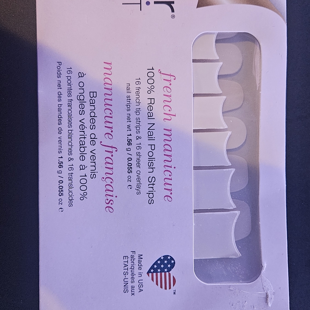 Color Street French Manicure Nail Polish Strips